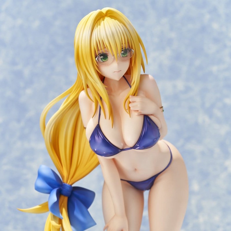 To LOVE-Ru Darkness figurine PVC 1/4 Swimsuit Series Tearju Lunatique Reissue 36 cm