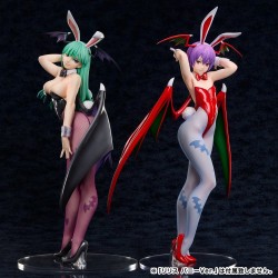 Darkstalkers B-style Vampire Series figurine PVC 1/4 Morrigan Bunny Ver. 44 cm