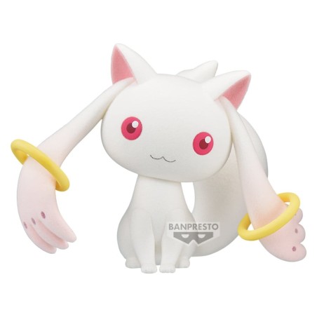 Puella Magia Madoka Magica the Movie Fluffy Puffy figurine PVC Kyubey & Bebe ver. A Kyubey 7 cm