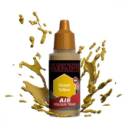 The Army Painter - Warpaints Air Colour Triad - Midtone - Desert Yellow | 5713799112186