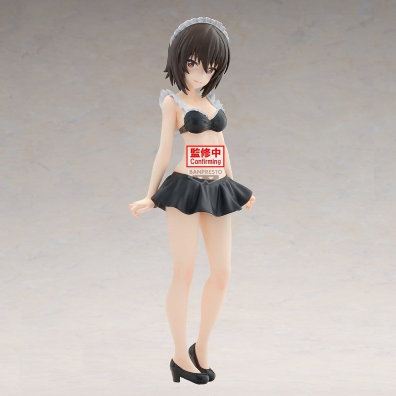 Girls und Panzer das Finale Eternal Romance figurine PVC Maho Nishizumi Maid Swimsuit Ver. 27 cm