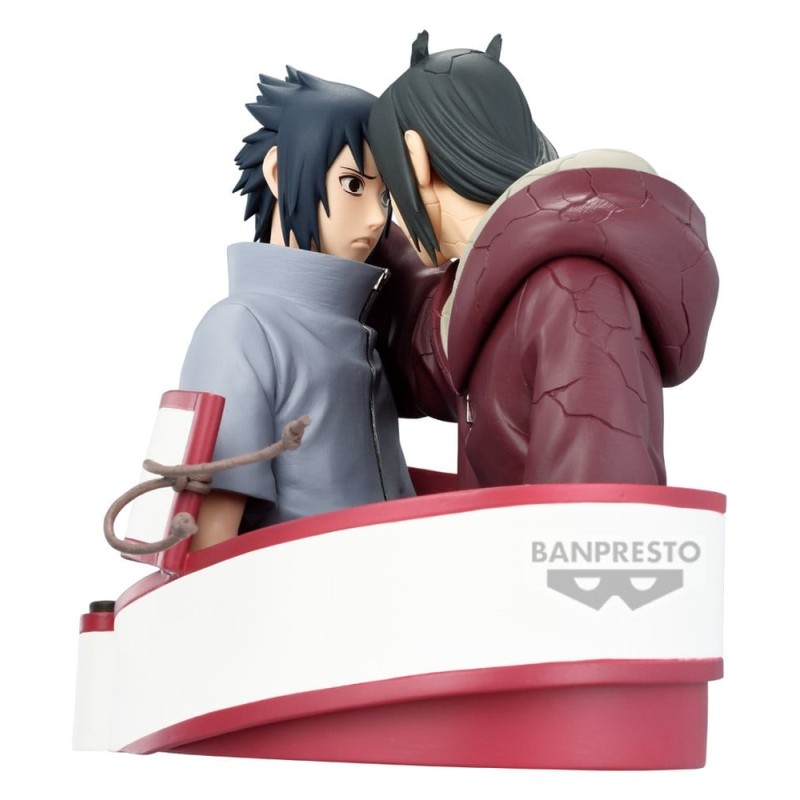 Naruto Shippuden Portrelic figurine PVC Sasuke Uchiha & Itachi Uchiha 12 cm