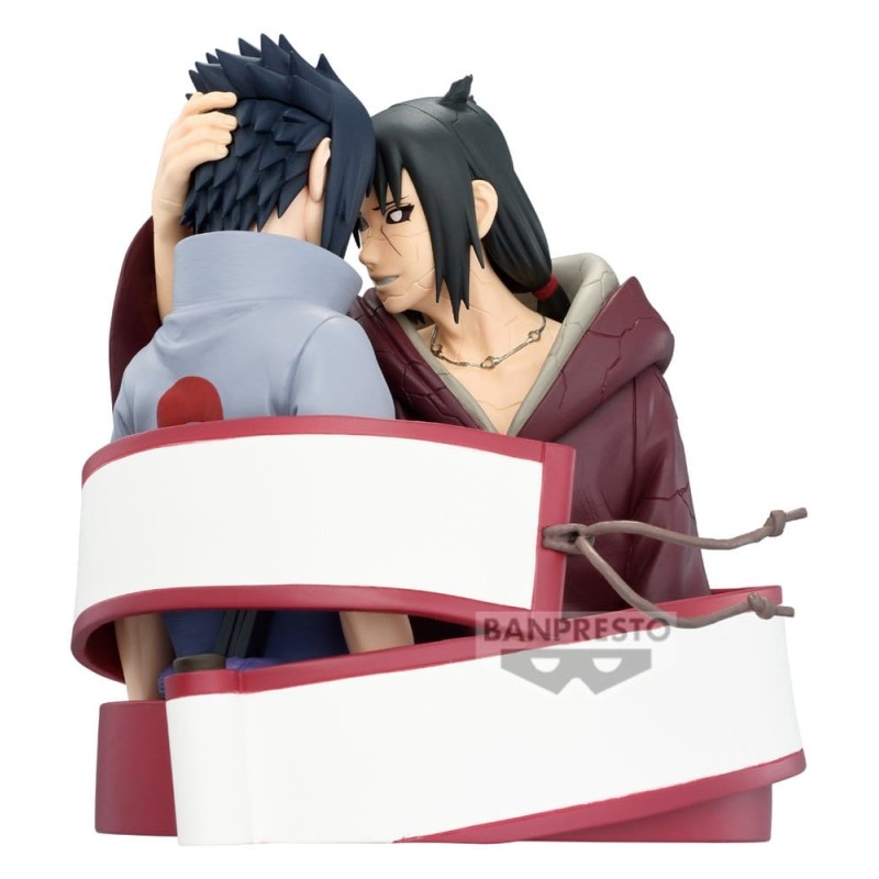 Naruto Shippuden Portrelic figurine PVC Sasuke Uchiha & Itachi Uchiha 12 cm