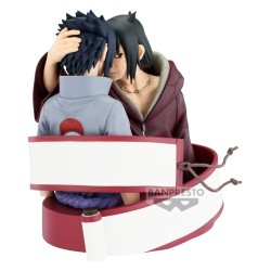 Naruto Shippuden Portrelic figurine PVC Sasuke Uchiha & Itachi Uchiha 12 cm