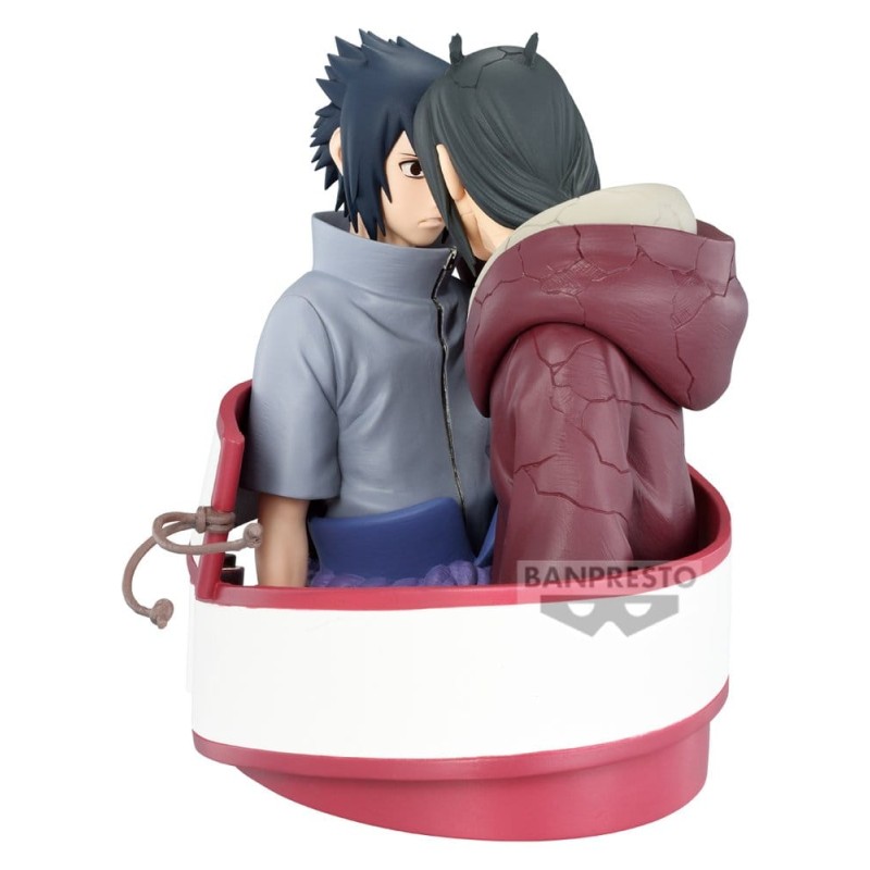 Naruto Shippuden Portrelic figurine PVC Sasuke Uchiha & Itachi Uchiha 12 cm