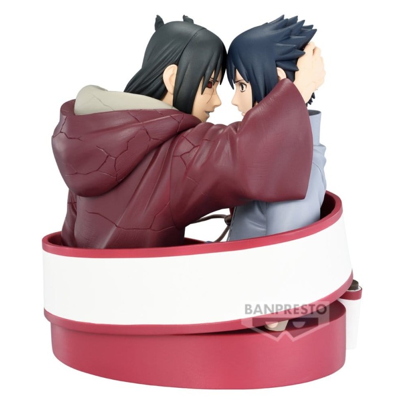 Naruto Shippuden Portrelic figurine PVC Sasuke Uchiha & Itachi Uchiha 12 cm