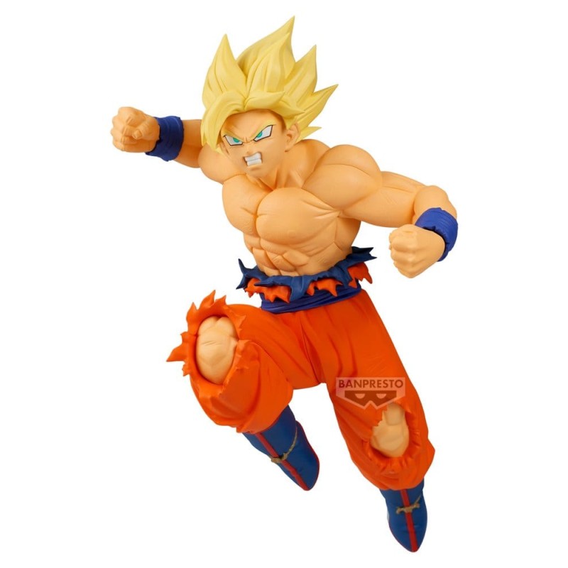 Dragon Ball Z Match Makers figurine PVC Super Saiyan Son Goku vs. Broly ver. A Super Saiyan Son Goku 13 cm