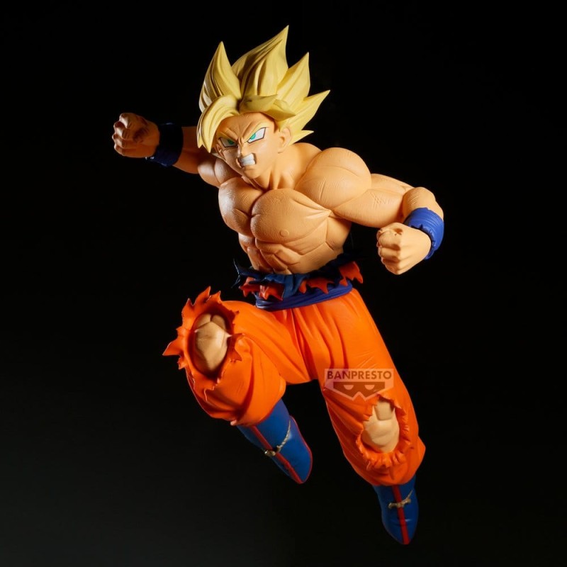 Dragon Ball Z Match Makers figurine PVC Super Saiyan Son Goku vs. Broly ver. A Super Saiyan Son Goku 13 cm