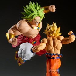 Dragon Ball Z Match Makers figurine PVC Super Saiyan Son Goku vs. Broly ver. B Broly 15 cm