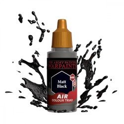 The Army Painter - Warpaints Air Colour Triad - Base - Matt Black