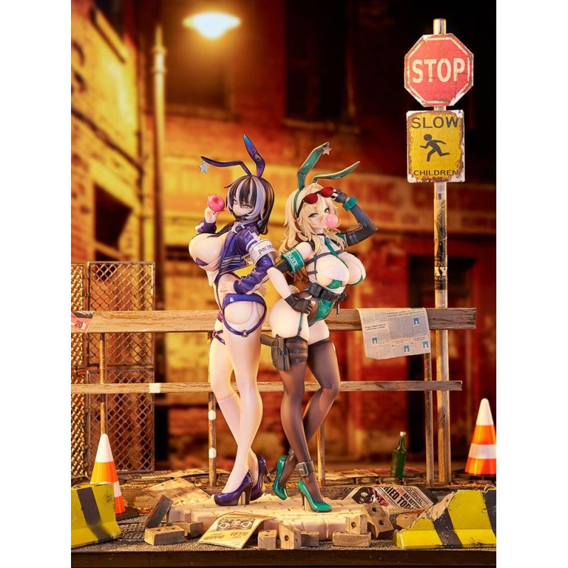 Original Character figurine 1/6 Bunny Cops_02 Illustration by CheLA77 30 cm