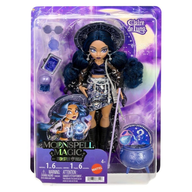 Monster High Moonspell Magic Doll Claire de Luna