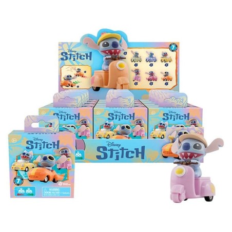 Disney Zoom Hero Frictievoertuigen met Lilo & Stitch Series 2 Figuur Mystery Box Display Stand (12)