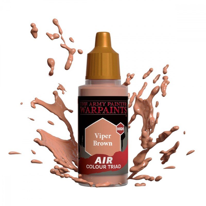 Army Painter - Warpaints Air Colour Triad - Highlight - Viper Brown | 5713799412286