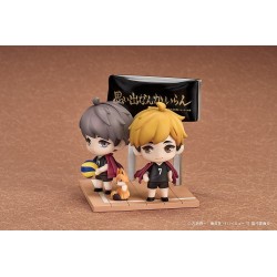 Haikyu!! Qset+ Mini Figures 2-Pack Atsumu Miya & Osamu Miya 8 cm