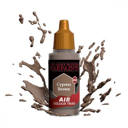 The Army Painter - Warpaints Air Colour Triad - Highlight - Cypress Brown | 5713799412484