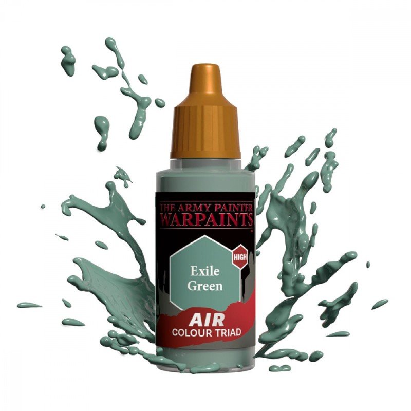 Army Painter - Warpaints Air Colour Triad - Highlight - Exile Green | 5713799411289