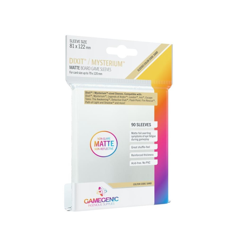 GM - Dixit/Mysterium Sleeves Prime 81X122 Sand