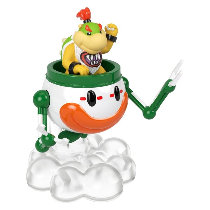 Super Mario Hot Wheels Die-Cast Vehicles 2-Pack 1/64 Mario & Bowser Jr.