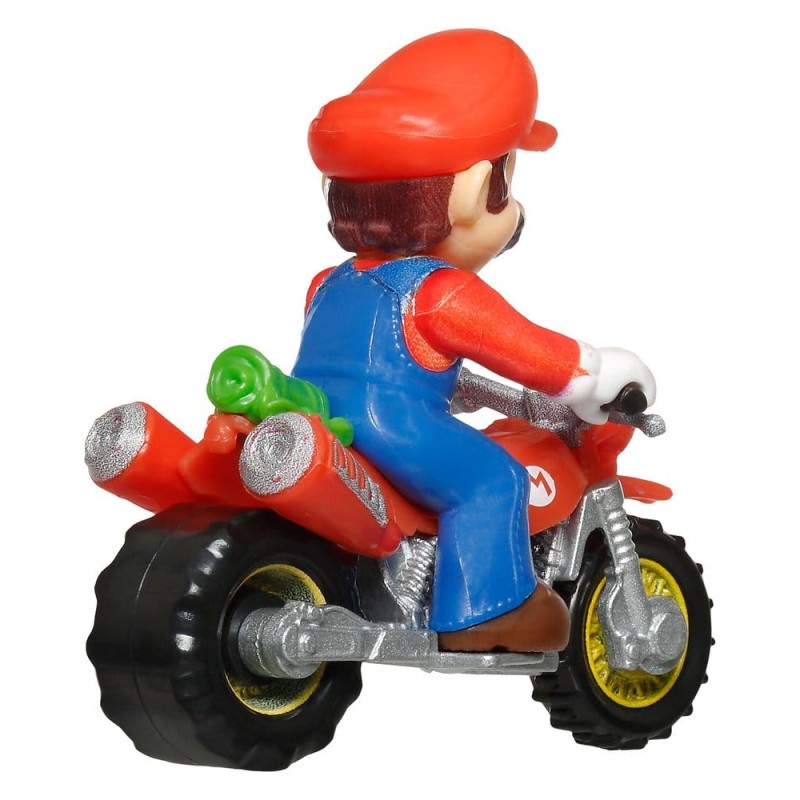 Super Mario Hot Wheels véhicules Die-Cast pack 2 1/64 Mario & Bowser Jr.