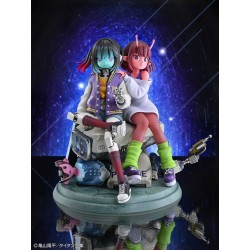 Milky Subway The Galactic Limited Express pack 2 figurines PVC Chiharu & Makina 18 cm