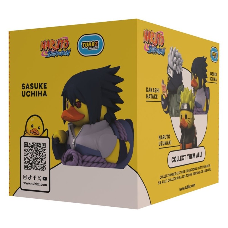 Naruto Shippuden Tubbz PVC Figure Sasuke Uchiha Boxed Edition 10 cm