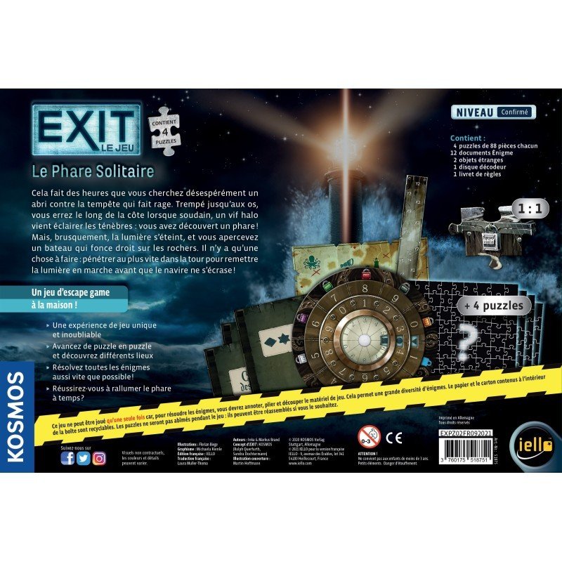 EXIT Puzzel - De Eenzame Vuurtoren | 3760175518751