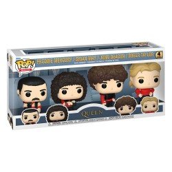 Koningin beeldje Funko POP! Albums Vinyl Pack 4 Radio Gaga Beeldjes 9 cm