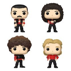 Queen Figurine Funko POP! Albums Vinyl Pack 4 Figurines Radio Gaga 9 cm | 889698706025