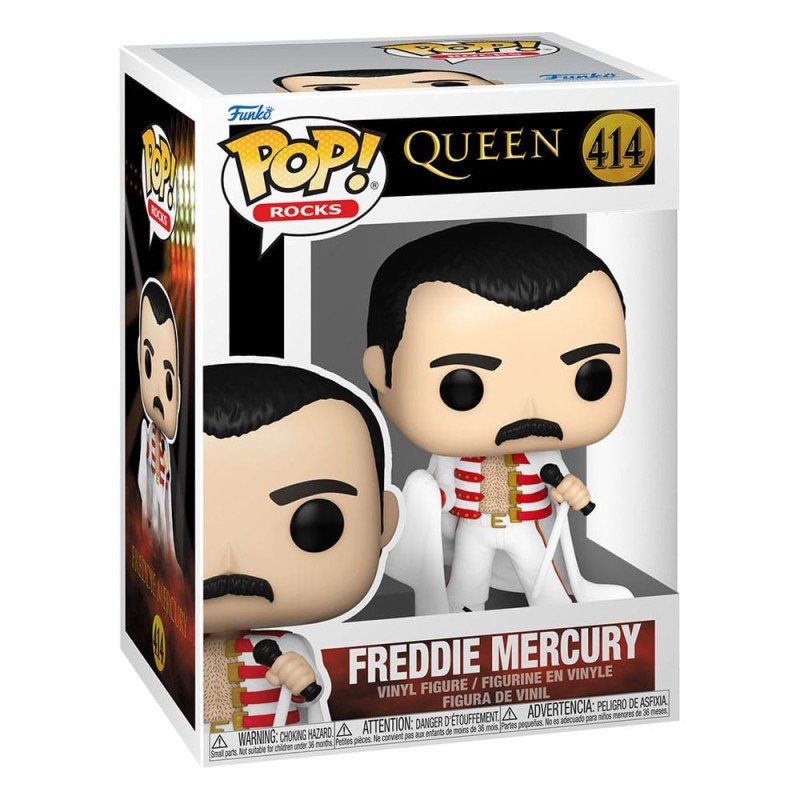 Koningin beeldje Funko POP! Albums Vinyl Freddie Mercury met cape 9 cm | 889698753746