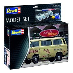 Revell Volkswagen Model Kit - Stranger Things Argyle's VW T3 Surfer Boy Pizza Van (1:25) | 4009803167725