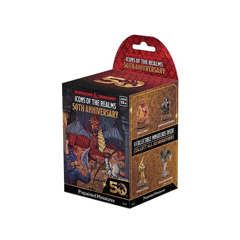 WizKids - D&D Iconen van de Rijken: 50th Anniversary - Booster Brick - Set 31 | 634482962978