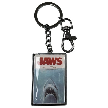 Les Dents de la mer porte-clés Jaws Poster 15 cm