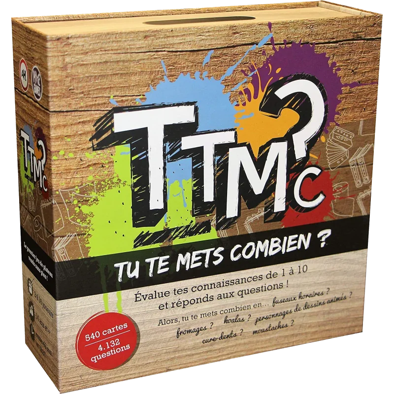 Spel: TTMC - Hoeveel zet je op jezelf?
Uitgever: Pixie Games
Engelse versie