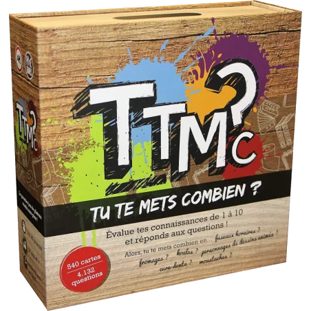 Spel: TTMC - Hoeveel zet je op jezelf?
Uitgever: Pixie Games
Engelse versie