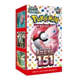 Pokémon - Pokémon 151 (SV2a) - Display 20 Boosters KOR