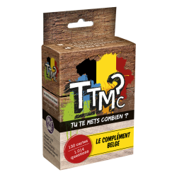 Spel: TTMC - Hoeveel zet je op jezelf? -Ext. Het Belgisch Supplement
Uitgever: Pixie Games
Engelse versie