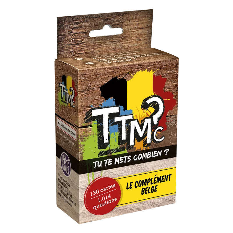 Game: TTMC - How much do you put on yourself? -Ext. The Belgian Supplement
Publisher: Pixie Games
English Version