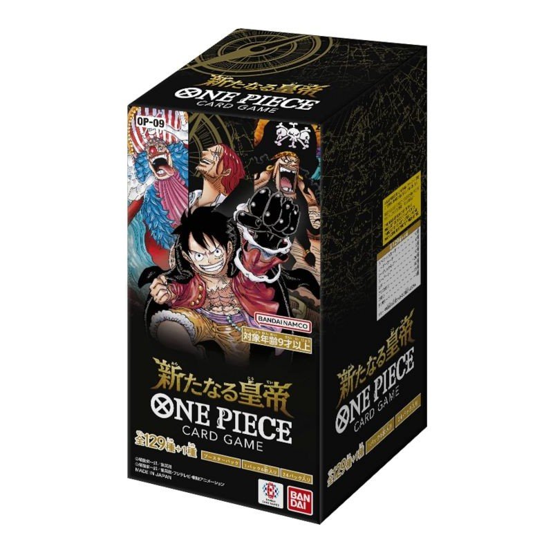 One Piece Kaartspel - Keizers In De Nieuwe Wereld ( OP-09 ) 24 JPN Booster Packs weergeven | 4570118259493