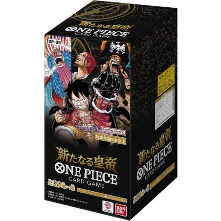 One Piece Kaartspel - Keizers In De Nieuwe Wereld ( OP-09 ) 24 JPN Booster Packs weergeven | 4570118259493