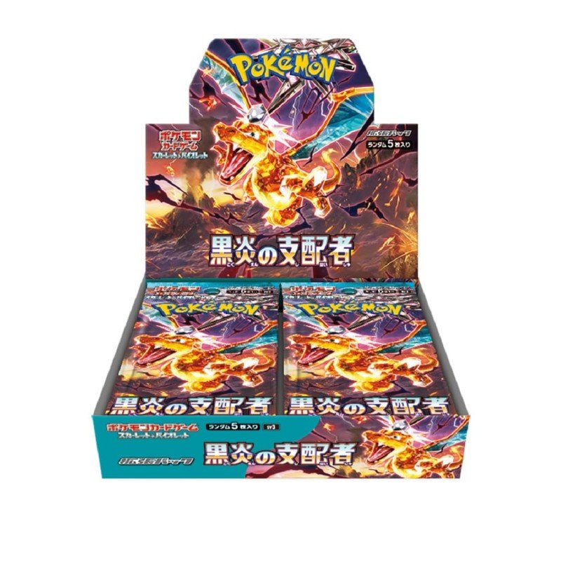 Pokémon - Heerser van de Zwarte Vlam (SV3) - 30 Boosters weergeven JPN | 4521329346014