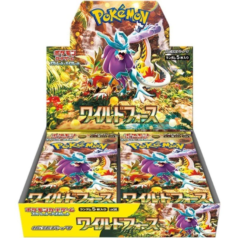 Pokémon - Wild Force (SV5k) - Display 30 Boosters JPN | 4521329394831