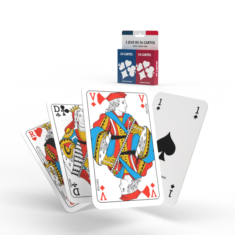 Ducale - Jeu de 54 cartes - Pack Duo | 3114520016018