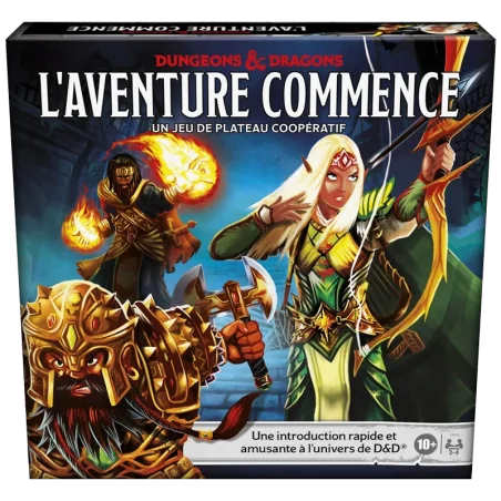 jeu : Dungeons and Dragons - L'Aventure Commence
éditeur : Hasbro
version française