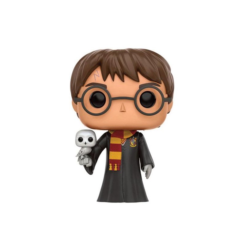 Harry Potter POP! Movies Vinyl figurine Harry with Hedwig 9 cm | 0889698119153