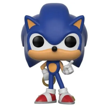 Sonic The Hedgehog POP! Games Vinyl figurine Sonic (Ring) 9 cm | 0889698201469