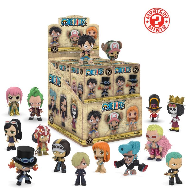 One Piece Mystery Minis beeldjes displaystandaard 5 cm (12)