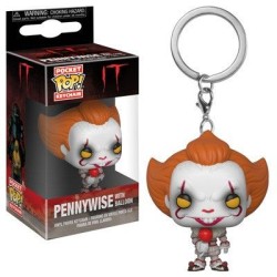 « Il » est revenu 2017 porte-clés Pocket POP! Vinyl Pennywise with Balloon 4 cm