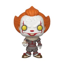 « Il » est revenu 2 Super Sized POP! Vinyl figurine Pennywise w/ Boat 25 cm 