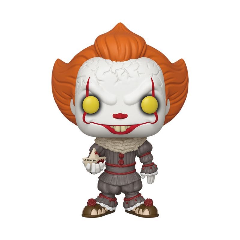 « Il » est revenu 2 Super Sized POP! Vinyl figurine Pennywise w/ Boat 25 cm  | 0889698405935